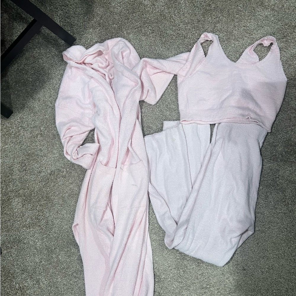 Women's Pink Intimate Sleepwear Set
